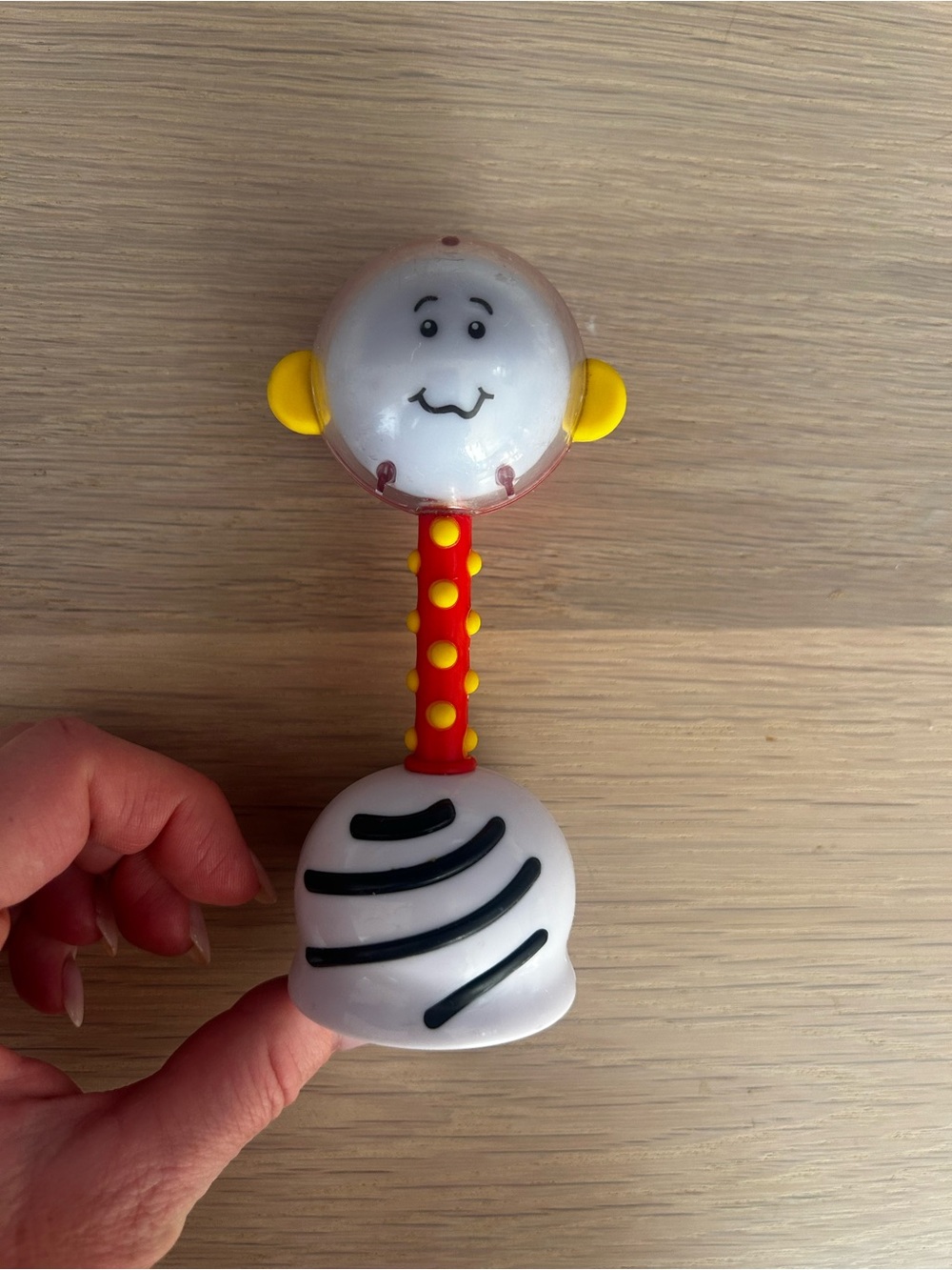 SmartNoggin NogginStik Light-Up Baby Rattle Sensory Developmental Toy